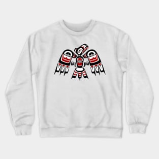 Native American Indian Tribal Eagle Design Crewneck Sweatshirt